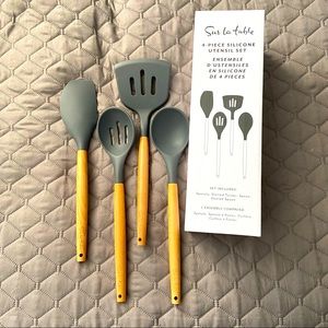 SUR LA TABLE 4-piece Silicone Utensil Set